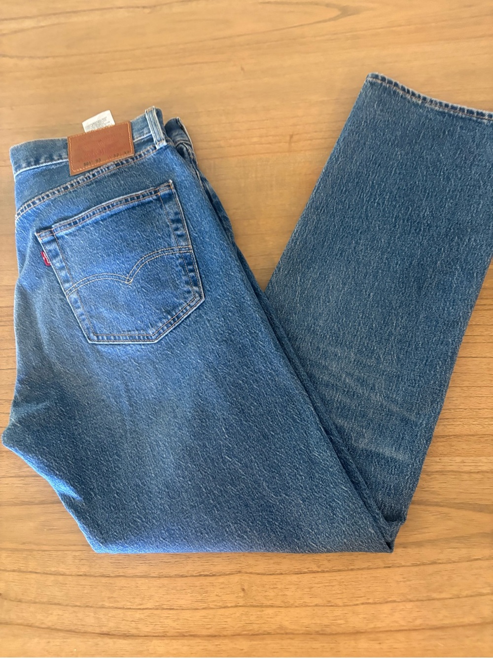 Levi'sPremium 501 - 93  Men's Blue Straight-Leg Jeans